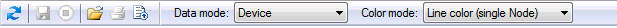 History Graph control toolbar